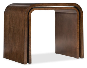 Hooker Furniture - Archives Nesting Tables - Dark Wood - 6123-80313-89