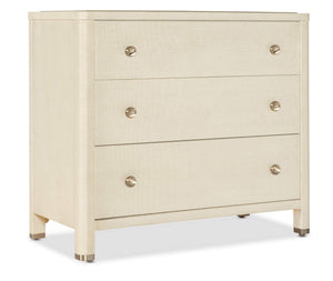Hooker Furniture - Archives Raffia Three-Drawer Chest - Browns - 6123-90110-05