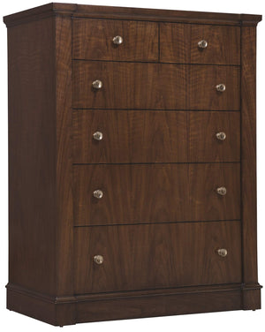 Hooker Furniture - Archives Seven-Drawer Chest - Dark Wood - 6123-90210-89