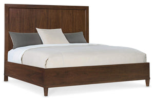 Hooker Furniture - Archives Queen Panel Bed - Dark Wood - 6123-90250-89