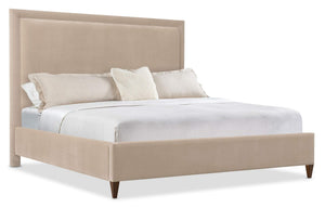 Hooker Furniture - Archives Queen Upholstered Bed - Beige - 6123-90950-89