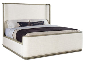 Hooker Furniture - Linville Falls Boones Queen Upholstered Shelter Bed - 6150-90450-85