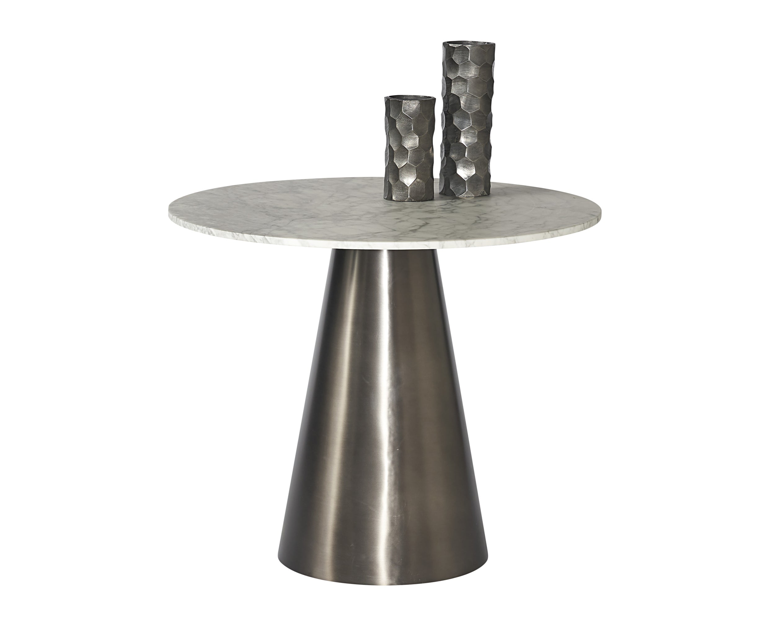 Damon Bistro Table - 35.5"  Gunmetal