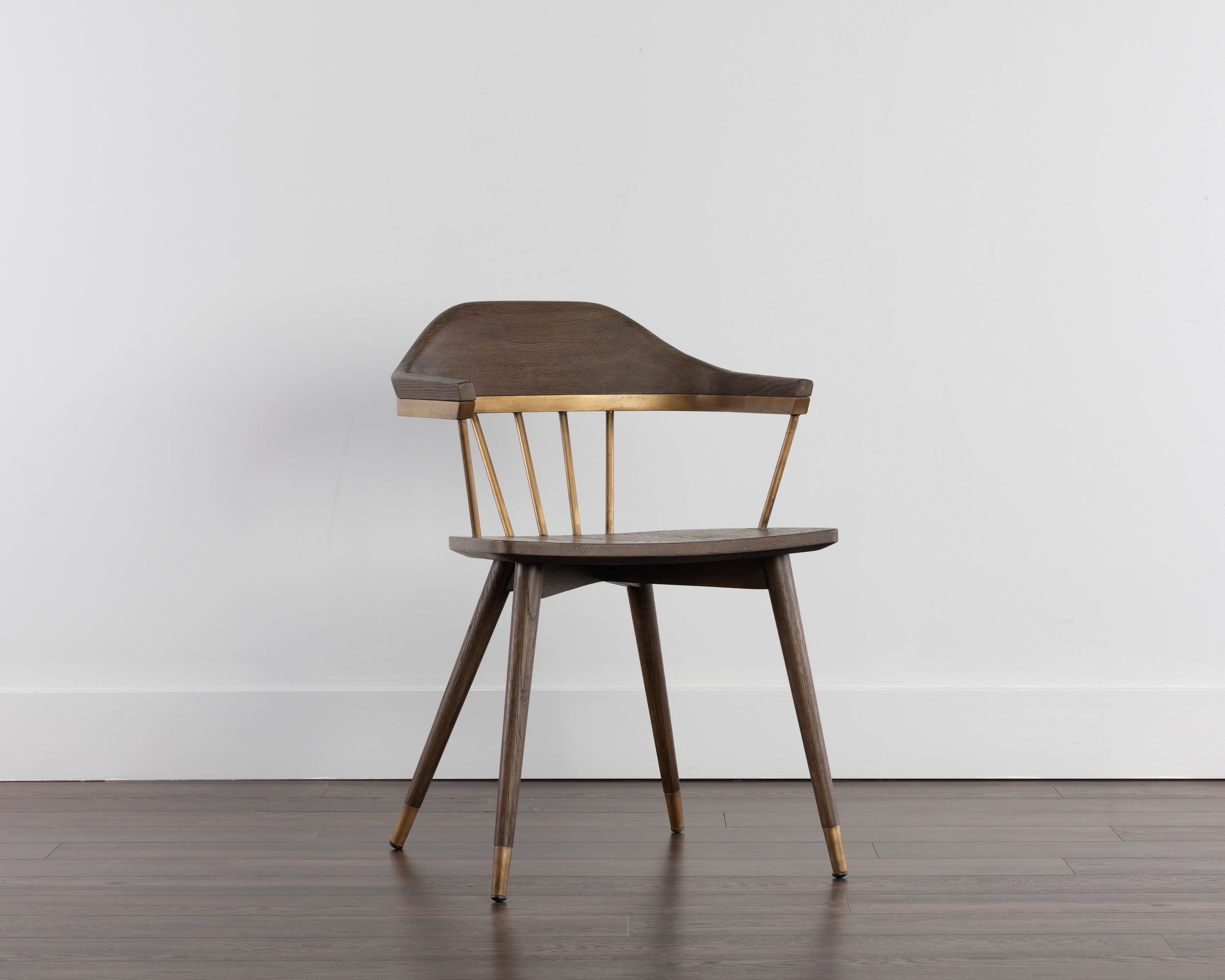 Demi Dining Chair - Distressed Brown