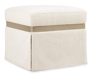 Hooker Furniture - Melange Dream Weaver Pouf - Beige - 628-50734-05