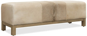Hooker Furniture - Melange Holy Cow Bench - Brown - 628-50751-80