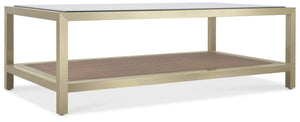Hooker Furniture - Melange Cocktail Table - Silver - 628-80560-15