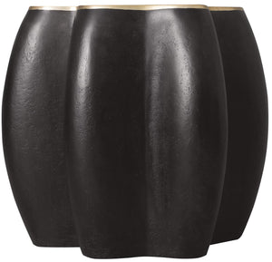 Hooker Furniture - Melange Even and Flow Round End Table - Black - 628-80587-99