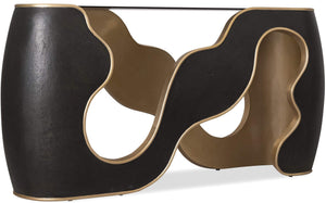Hooker Furniture - Melange Even and Flow Console Table - Black - 628-85721-99