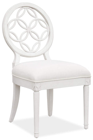 Hooker Furniture - Melange Brynlee Side Chair - White - 638-75006