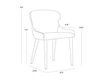 Evora Dining Chair - Dillon Thunder