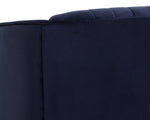 Garrison Swivel Lounge Chair - Abbington Navy