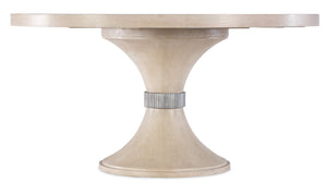 Hooker Furniture - Nouveau Chic Round Pedestal Dining Table - Light Wood - 6500-75203-80