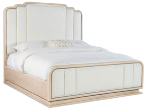 Hooker Furniture - Nouveau Chic King Upholstered Bed - White - 6500-90866-80