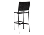 Omari Barstool - Black Leather