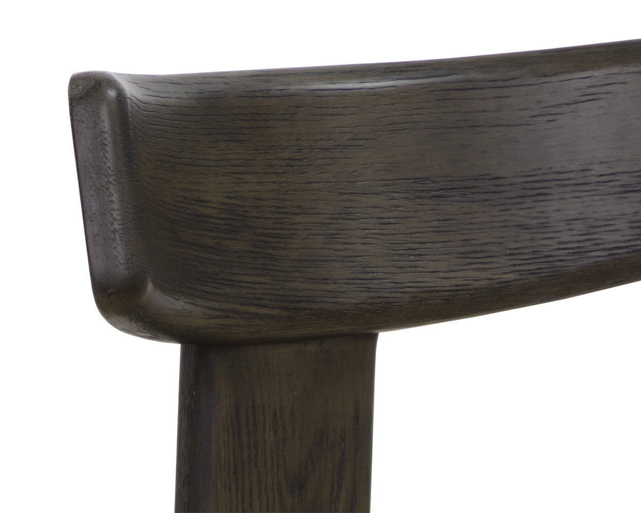 Horton Dining Chair - Dark Brown  Sahara Sand Leather