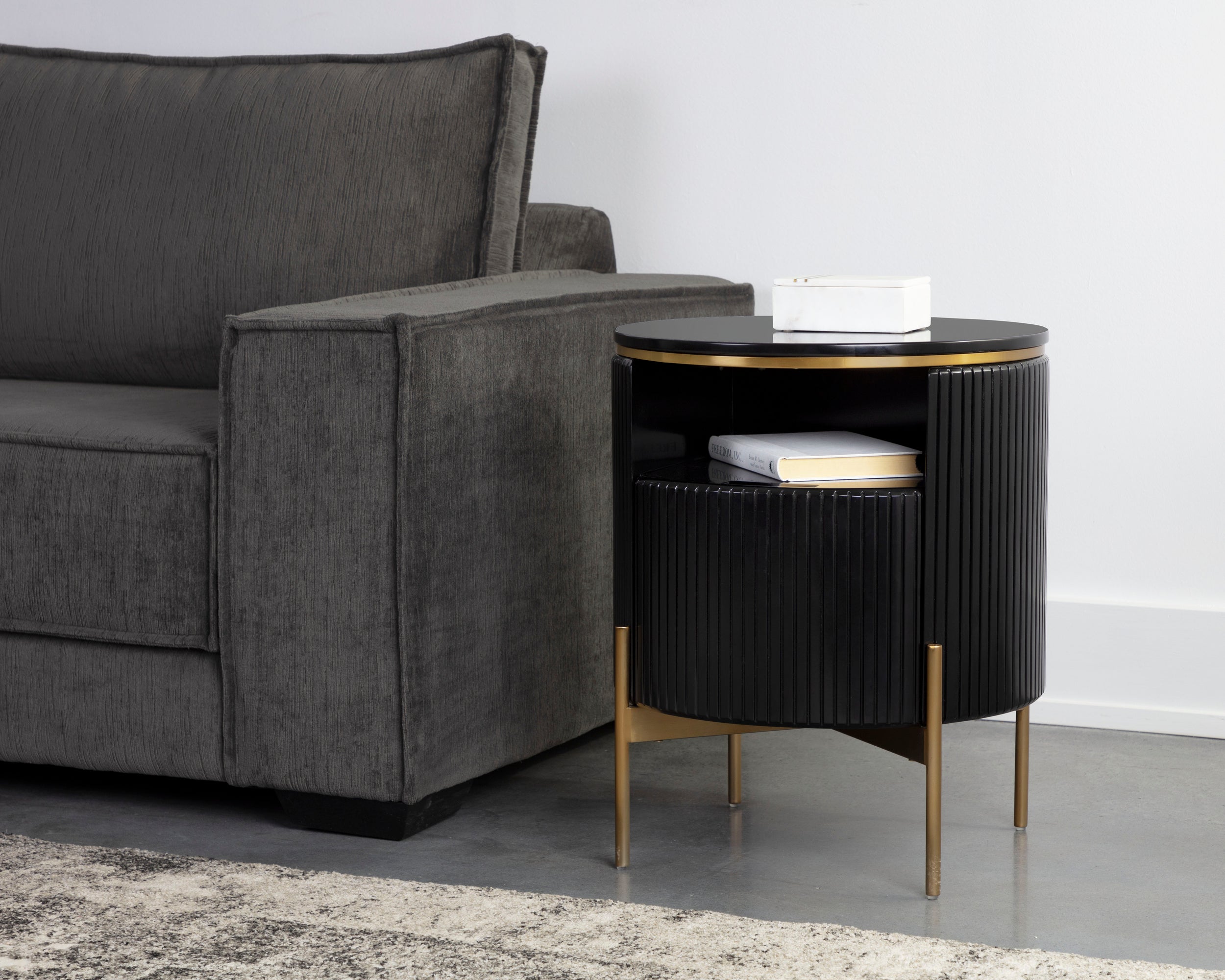 Paloma End Table - Black