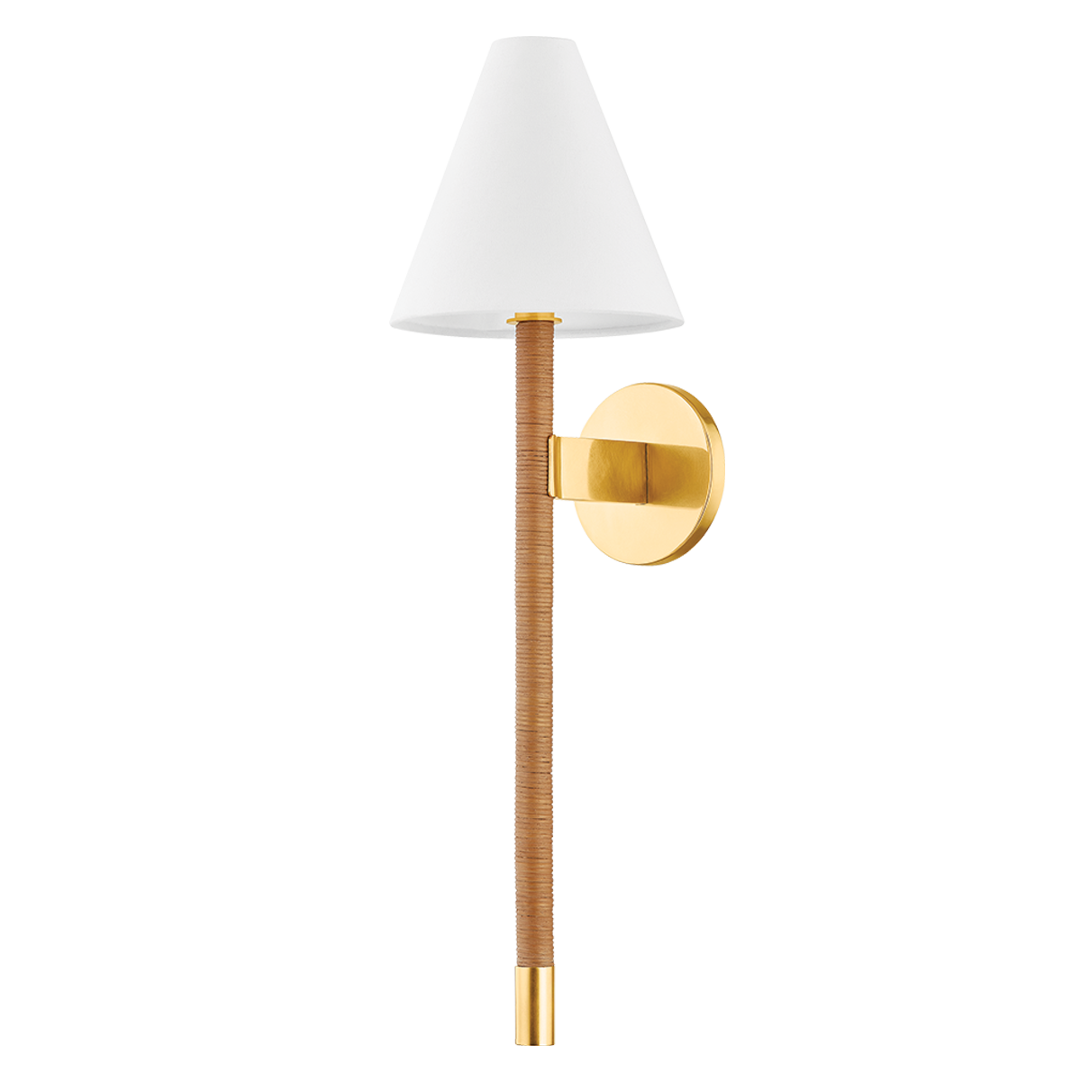 Hudson Valley Lighting Watkins Wall Sconce-Aged Brass