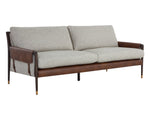Mauti Sofa - Brown  Vault Fog / Bravo Cognac