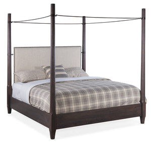 Hooker Furniture - Big Sky King Poster Bed w/canopy - 6700-90666-98