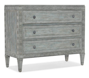 Hooker Furniture - Charleston Three-Drawer Chest - Blue - 6750-85018-44