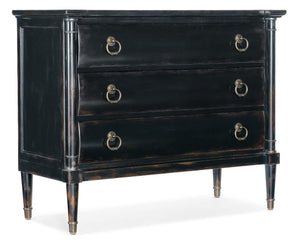 Hooker Furniture - Charleston Three Drawer Chest - Armoire Base - Black - 6750-90014B-97