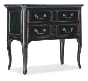 Hooker Furniture - Charleston Two-Drawer Nightstand - Black - 6750-90215-97