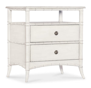 Hooker Furniture - Charleston Nightstand - White/Cream/Beige - 6750-90216-06