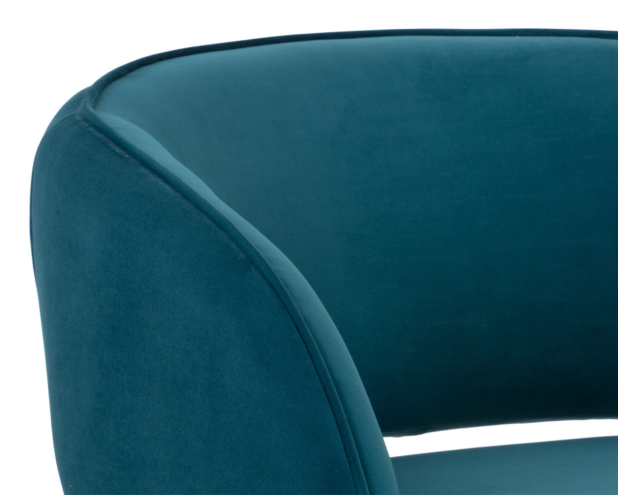 Rosalia Lounge Chair - Timeless Teal