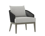 Capri Lounge Chair - Smoke Grey  Copacabana Marble