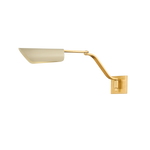 Hudson Valley Lighting Douglaston Wall Sconce-Aged Brass/ Soft Sand