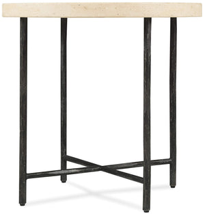 Hooker Furniture - Driftwood Round Side Table - Gray - 6820-80116-00