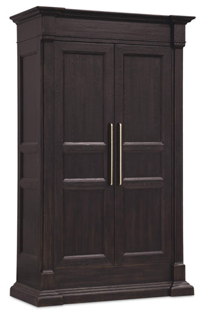 Hooker Furniture - Driftwood Wardrobe - Black - 6820-90013-99