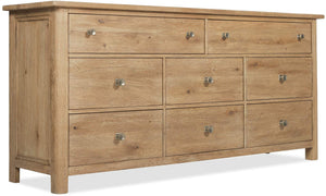 Hooker Furniture - Driftwood Eight-Drawer Dresser - 6820-90202