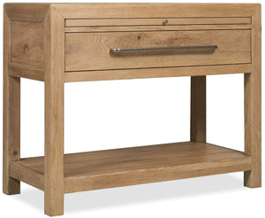 Hooker Furniture - Driftwood One-Drawer Nightstand with Stone - 6820-90216