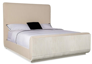 Hooker Furniture - Modern Mood Queen Upholstered Panel Bed - Beige - 6850-90950-80