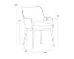 Franklin Dining Armchair - Vintage Blue
