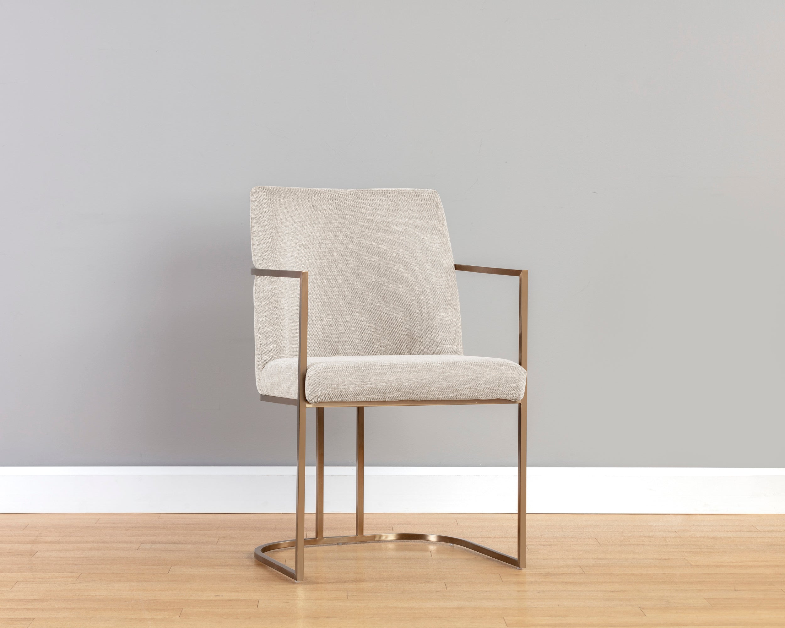 Rayla Dining Armchair - Belfast Oatmeal