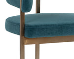 Marris Dining Armchair - Gold  Danny Teal