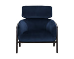Maximus Lounge Chair - Metropolis Blue