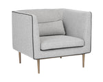 Batavia Armchair - Belfast Heather Grey