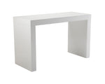 Faro Counter Table - High Gloss White