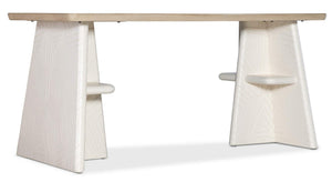 Hooker Furniture - Commerce and Market Effie Writing Table - White/Cream/Beige - 7228-10018-80