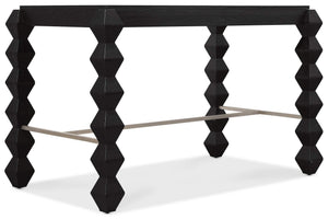 Hooker Furniture - Commerce and Market Xaden Gathering Desk - Black - 7228-10019-99