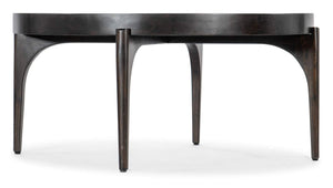 Hooker Furniture - Commerce & Market Round Cocktail Table - Dark Wood - 7228-80105-89