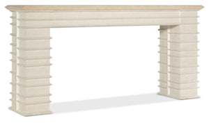 Hooker Furniture - Commerce and Market Melrose Console Table - White/Cream/Beige - 7228-85134-02
