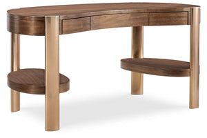 Hooker Furniture - Eleana Writing Desk - Medium Wood - 7252-10458-85