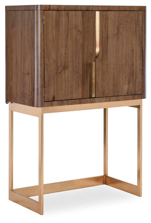 Hooker Furniture - Eleana Bar on Stand - Medium Wood - 7252-50160-85