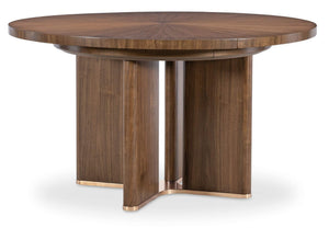 Hooker Furniture - Eleana Round Dining Table with One 20-inch Leaf - Medium Wood - 7252-75203-85