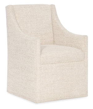 Hooker Furniture - Eleana Castered Arm Chair - Beige - 7252-75800-405